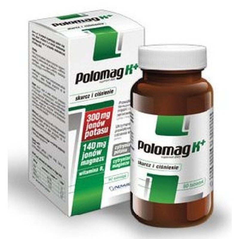 Enduroboost Polomag K - 120 Premium Potassium Magnesium Tablets For Enhanced Muscle Performance And Strength