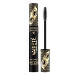 Eveline Cosmetics Variete Mascara For Eyelashes Increasing Volume And Length, Extreme Black, 10 Ml