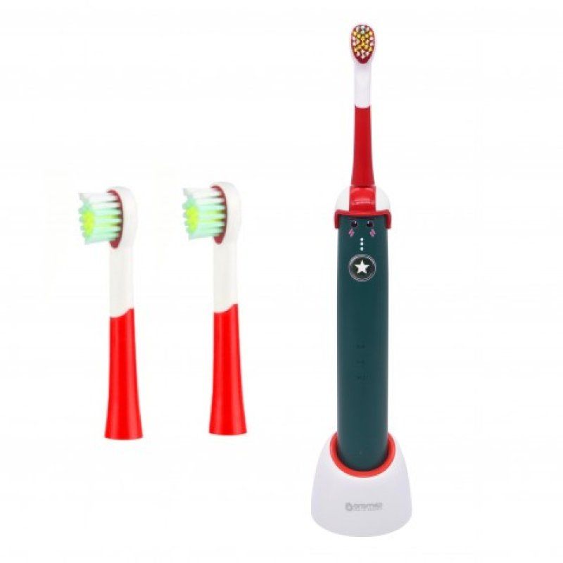 Oromed ORO-SONIC BOY electric toothbrush Child Sonic toothbrush Green, Red, White