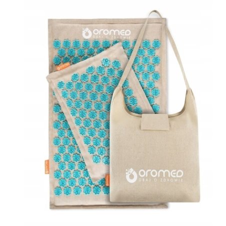 ORO-HEALTH acupressure mat colour grey