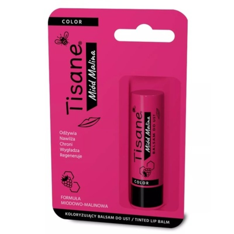Tisane Honey Raspberry Tinted Lip Balm, 5.1 G