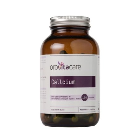 Orovitacare Calcium Wapn - 100 Capsules