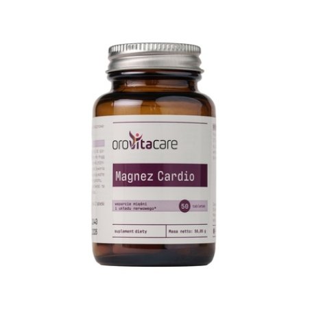 Orovitacare Magnesium Cardio, 50 Tablets - Supports Cardiovascular Health
