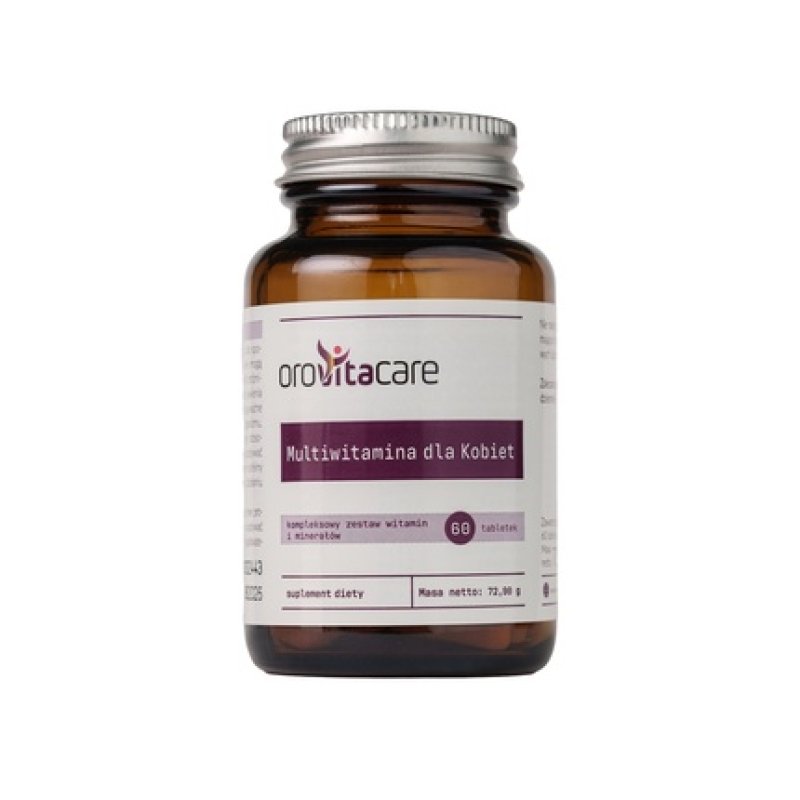 Orovitacare Multivitamin For Women, 60 Tablets
