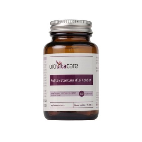 Orovitacare Multivitamin For Women, 60 Tablets