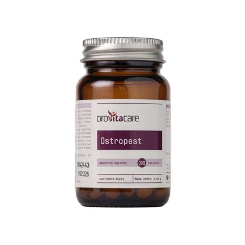 Orovitacare Milk Thistle, 30 Tablets