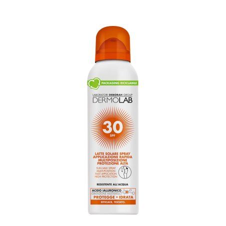 Dermolab Latte solare spray SPF 30 Sunscreen milk Face & body