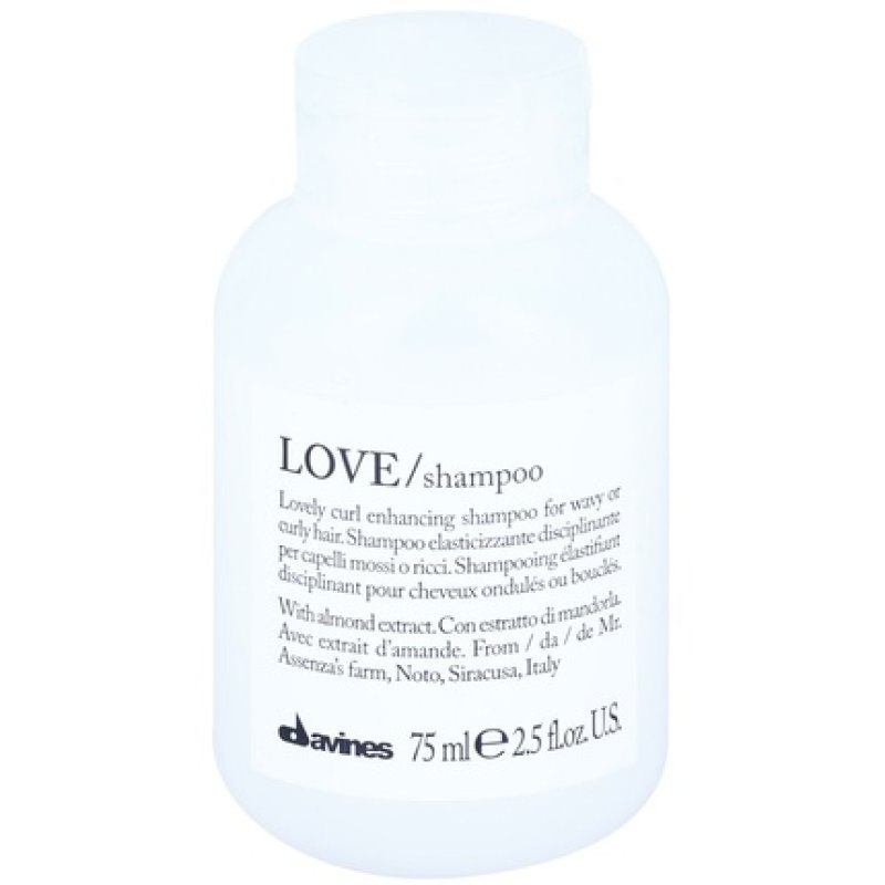 Davines Love Almond Shampoo for Wavy Hair - 75 ml