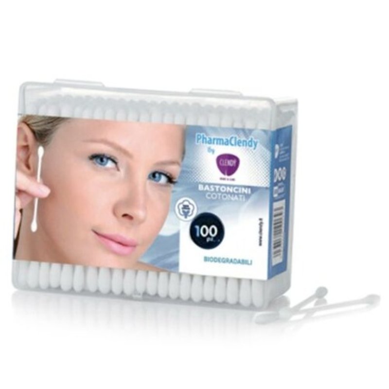 Clendy Extra Delicate Cotton Swabs for Ears 100 Pieces