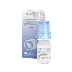Fidia Pharmaceuticals Edenorm Free Eye Drops Ophthalmic Solution 10 Milliliters