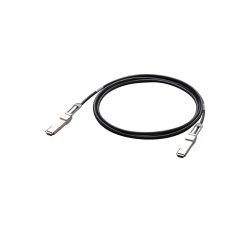 Allied Telesis AT-QSFP28-3CU InfiniBand/fibre optic cable 3 m Black, Stainless steel