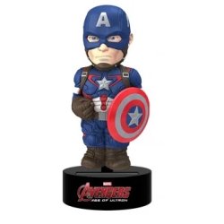 AVENGERS - Body Knocker - Cap. America Solar Powered - 16cm