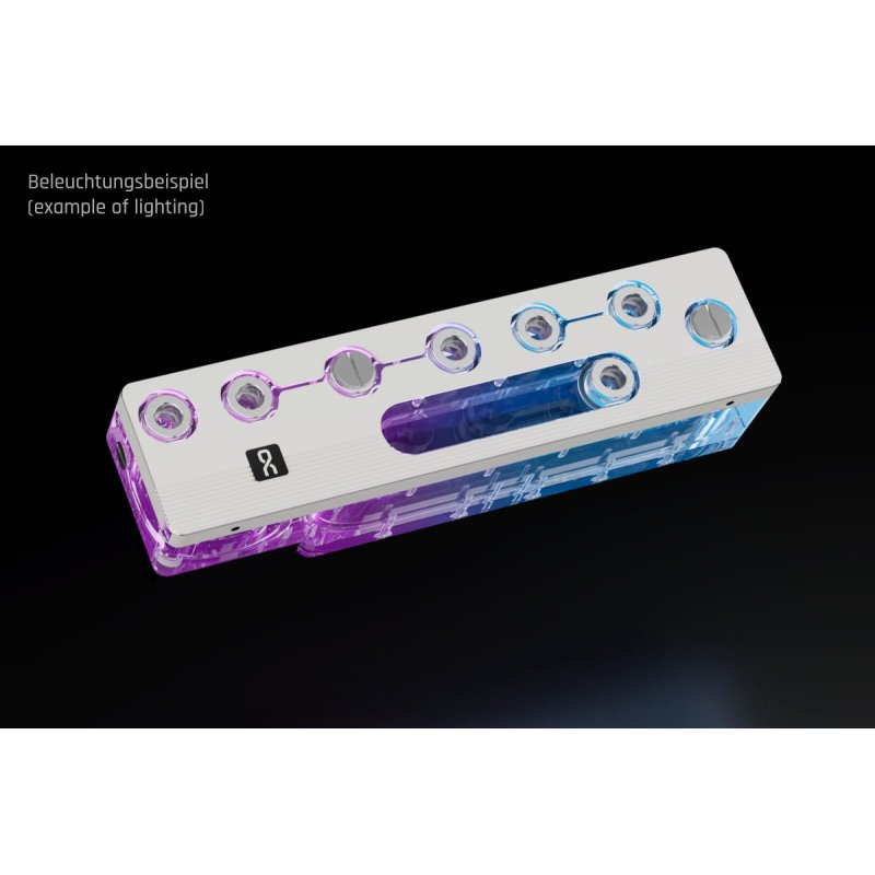 Alphacool Apex Distro Plate North XL D5/DDC White