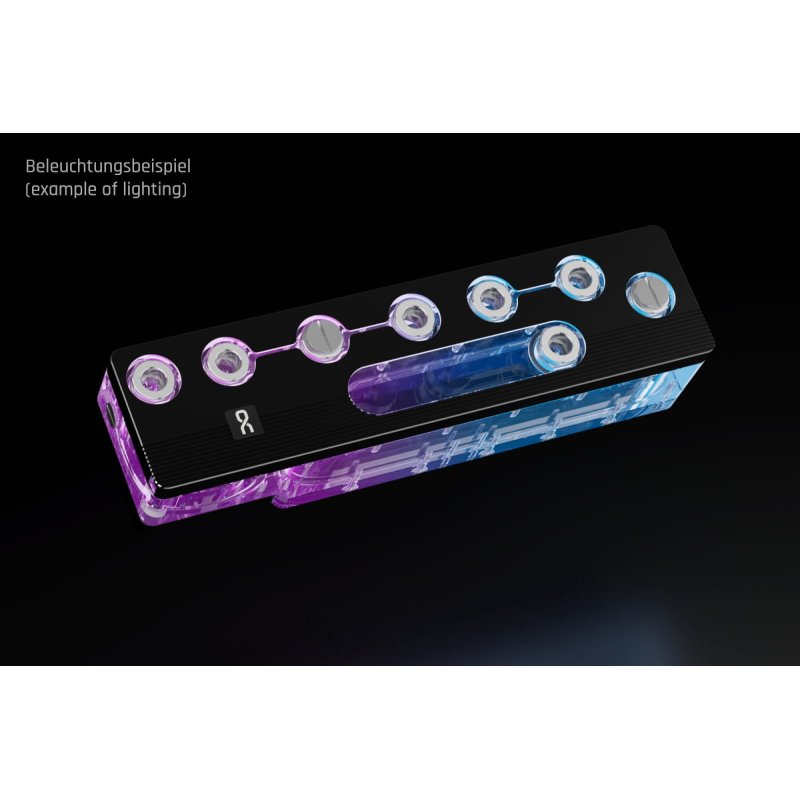 Alphacool Apex Distro Plate North XL D5/DDC Black