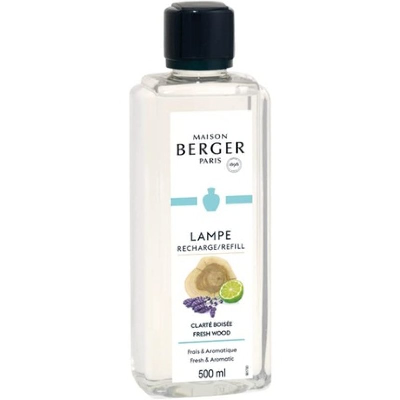 Lampe Berger Reves De Fraicheur/Dreams Of Freshness Refill, Glass, Clear, 500 Ml