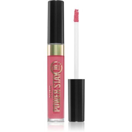 Avon Power Stay 16h Liquid Matte Lipstick - Persistent Pink, 6 ml, Long-lasting