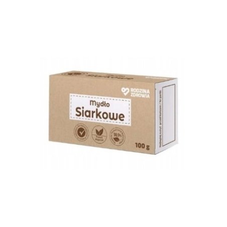 Rodzina Zdrowia Sulfur Soap 100 G - Health & Beauty