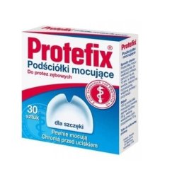 Protefix Denture Cushion Pads 30 Count For Superior Oral Comfort