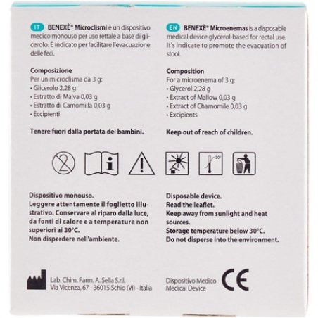 Benexé Microclismi Baby 3g 6 Pack