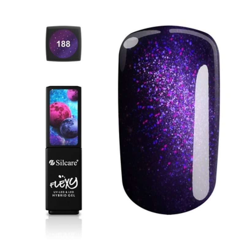 Silcare Flexy Hybrid Nail Polish 188 - 4.5g