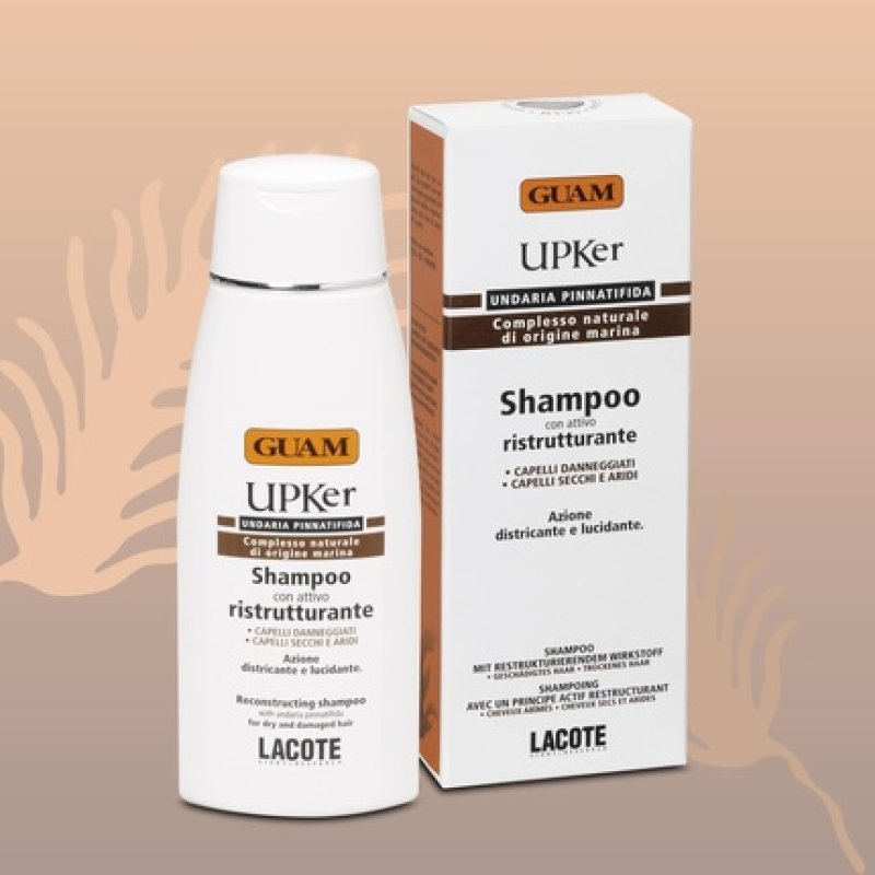 Guam Upker Restructuring Shampoo Detangling and Shining Hair Shampoo