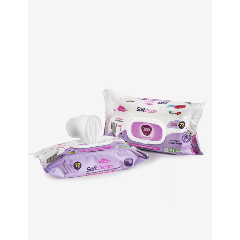 Clendy Baby Cosmetic Wipes with Aloe and Chamomile 15x20cm