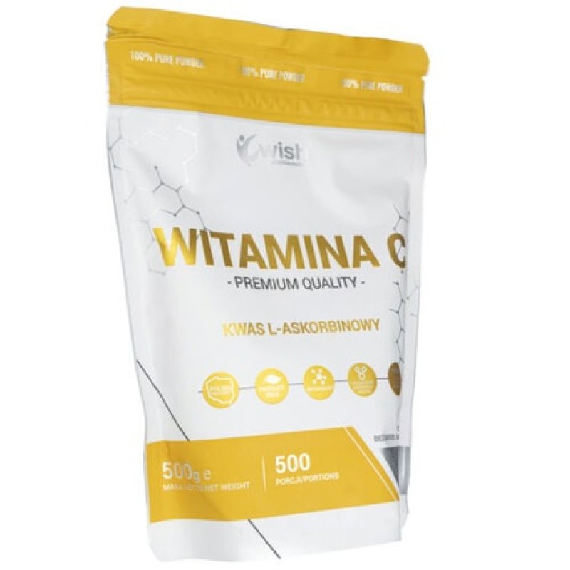 Wish Vitamin C L-Ascorbic Acid Powder 500g