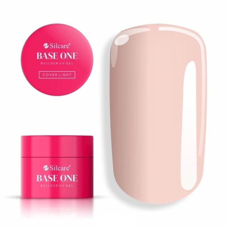 Silcare Base One Gel Building Gel Cover Light 15g