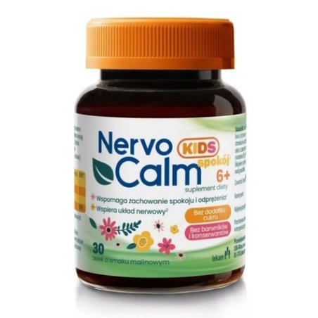 Lek-Am Nervo Calm Peace Gummies For Kids - 30 Count Dietary Supplement