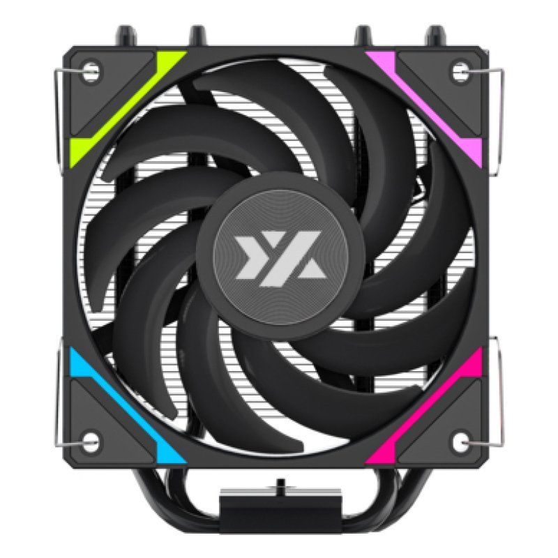 XYZ THERMAX 4 Processeur Refroidisseur d'air 12 cm Noir 1 pièce(s)