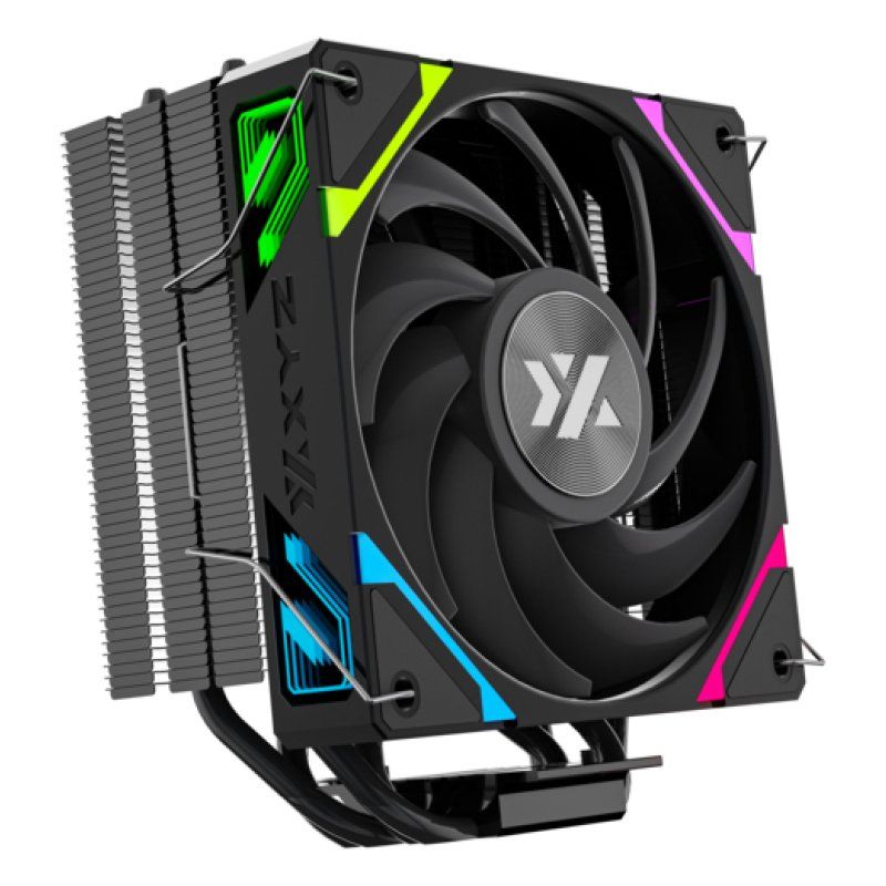 XYZ THERMAX 4 Processeur Refroidisseur d'air 12 cm Noir 1 pièce(s)