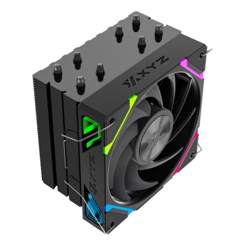 XYZ THERMAX 4 Processeur Refroidisseur d'air 12 cm Noir 1 pièce(s)