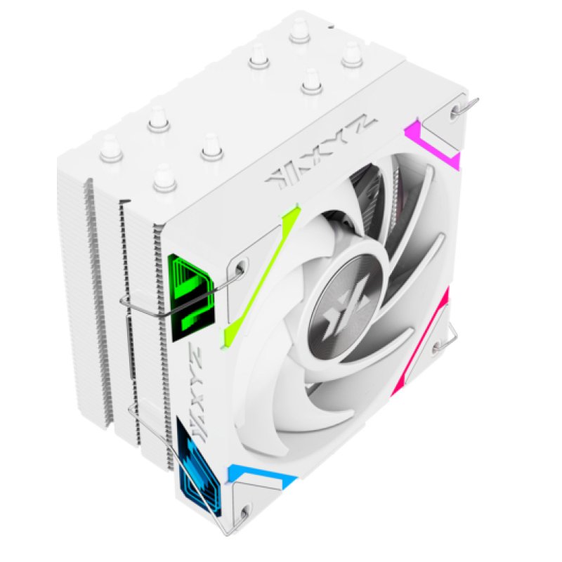 Ventilateur pour processeur XYZ Thermax 4 RGB (Blanc)
