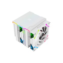 Ventilateur pour processeur XYZ Thermax 6 Pro Duo RGB (Blanc)