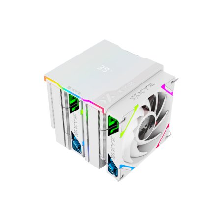 Ventilateur pour processeur XYZ Thermax 6 Pro Duo RGB (Blanc)