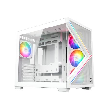 XYZ X-CS-QUBEX-W unité centrale Cube Blanc