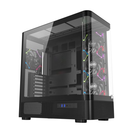 XYZ X-CS-QUANTUM-B computer case Midi Tower Black