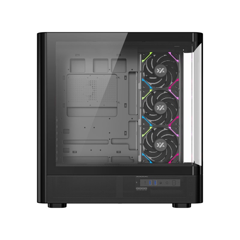 XYZ X-CS-QUANTUM-B computer case Midi Tower Black