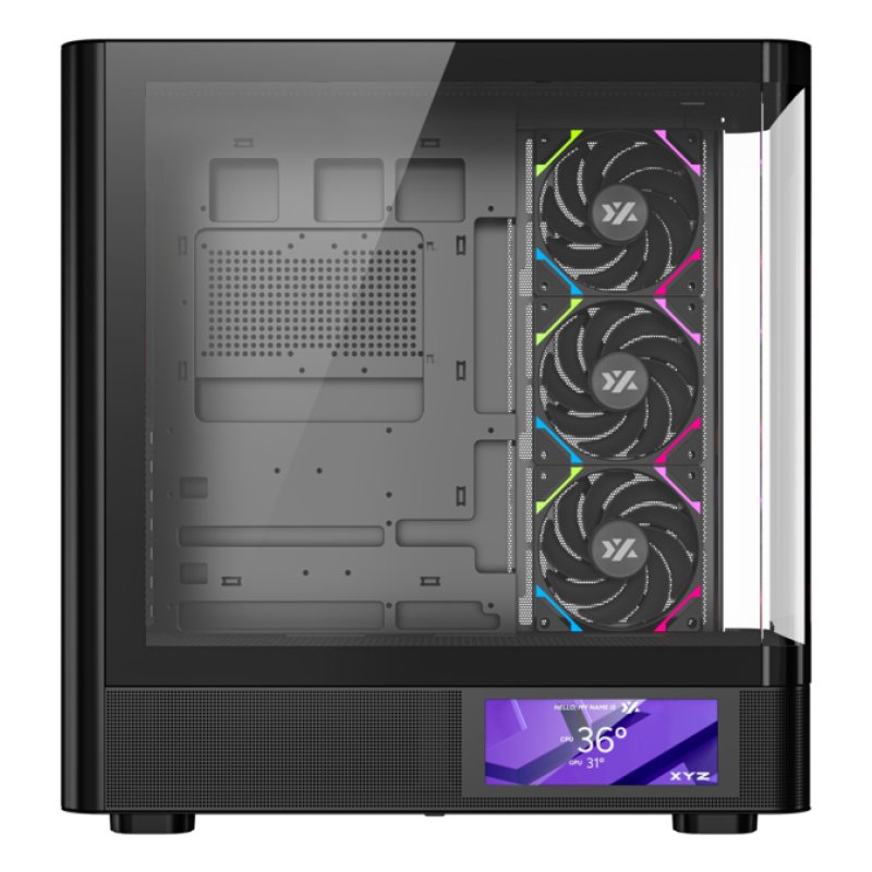 XYZ QUANTUM PRO Midi Tower Black