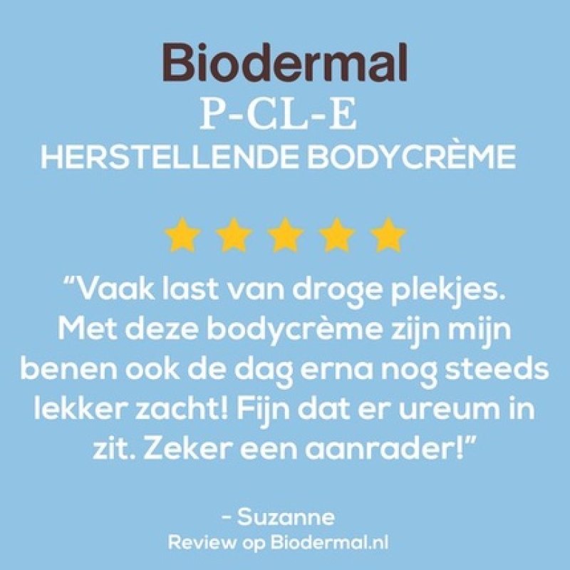 Biodermal P-Cl-E Restorative Body Cream - For Very Dry & Sensitive Skin - 200ml