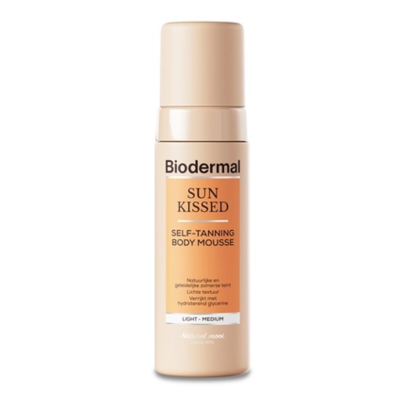 Biodermal Sun Tan Kissed Self Tanning Body Mousse