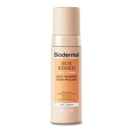 Biodermal Sun Tan Kissed Self Tanning Body Mousse