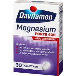 Davitamon Magnesium Tablets 400 Mg - Dietary Supplement - 30 Magnesium Tablets