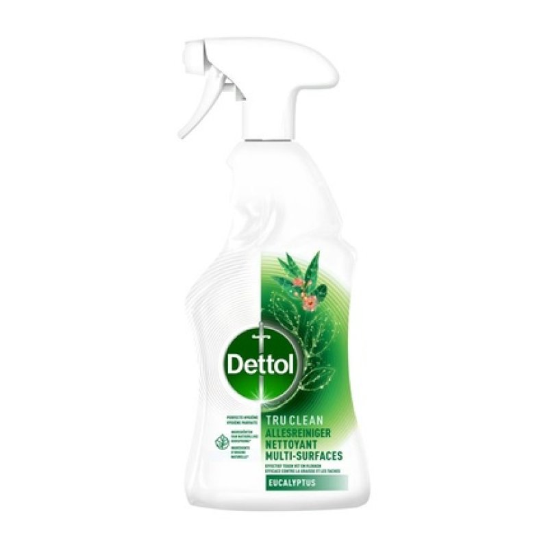 Dettol Spray Tru Clean Eucalyptus - Effective Disinfectant Spray With Eucalyptus Scent