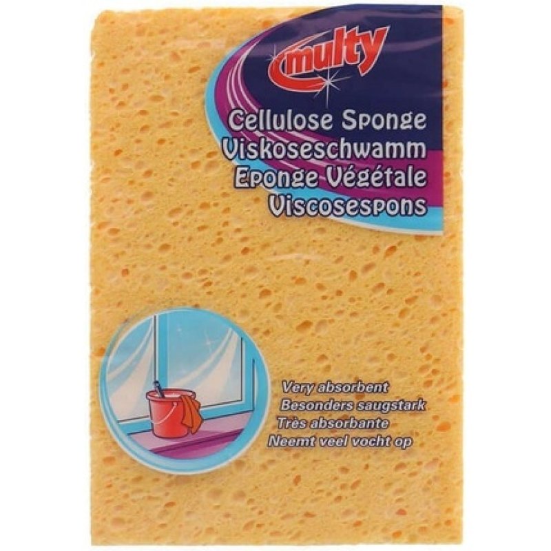 Difuzed Multi Viscose Household Sponge 16x12cm