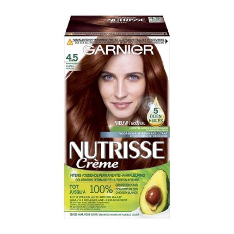 Garnier Nutrisse Creme 4.5/45 Chestnut Hair Color