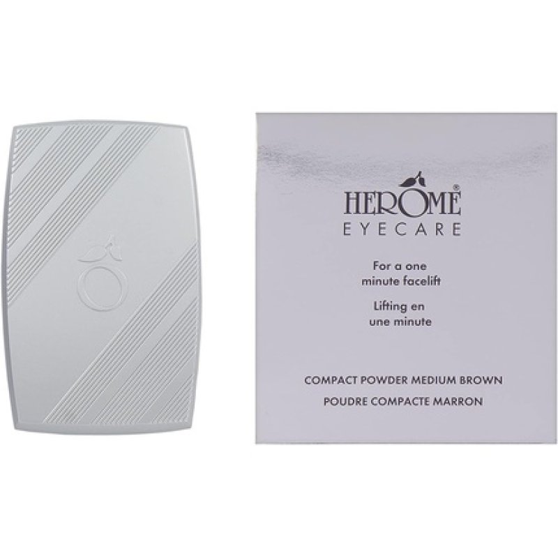 Herôme Compact Powder Medium Brown