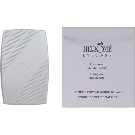 Herôme Compact Powder Medium Brown