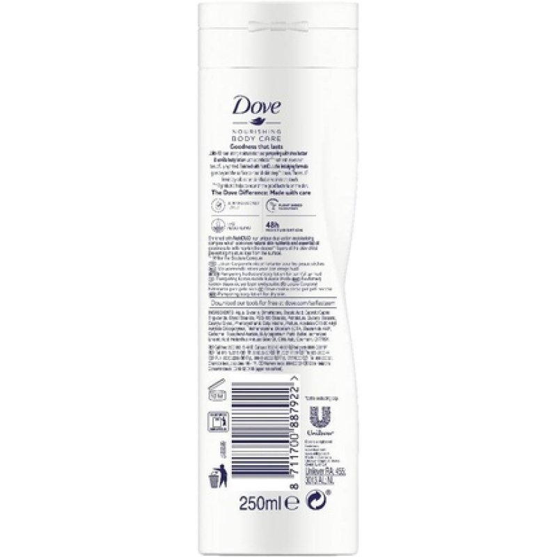 Dove Body Lotion Shea Butter 250ml