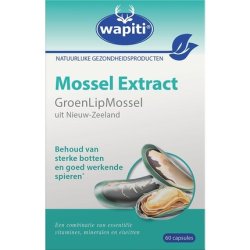 Wapiti Mussel Extract 60 Capsules